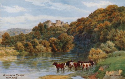 Goodrich Castle nära Ross av Alfred Robert Quinton