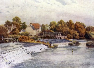 Hambledon Weir av Alfred Robert Quinton