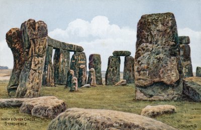 Inre och yttre cirkeln, Stonehenge av Alfred Robert Quinton