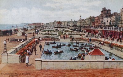 New Boating Pool och trädgårdar, Brighton av Alfred Robert Quinton