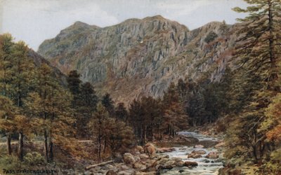 Pass av Aberglaslyn av Alfred Robert Quinton
