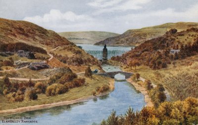 Pen-y-Garig-dammen, Elandalen, Rhayader av Alfred Robert Quinton