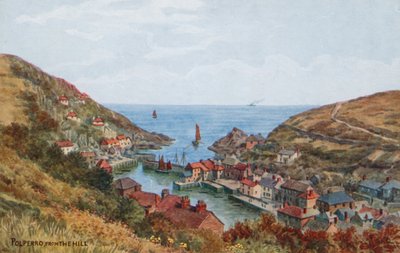 Polperro, från kullen av Alfred Robert Quinton