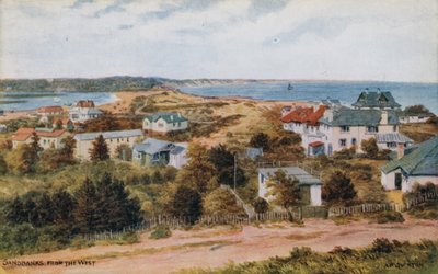 Sandbankar, från väst av Alfred Robert Quinton