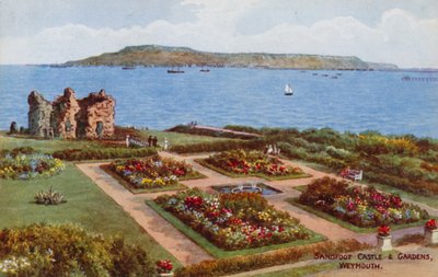 Sandfoot Castle och trädgårdar, Weymouth av Alfred Robert Quinton