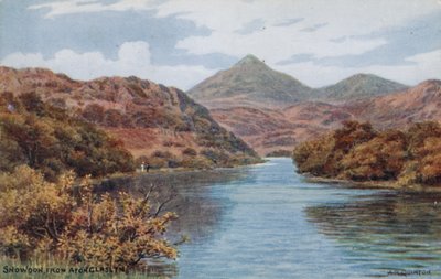 Snowdon, från Afon Claslyn av Alfred Robert Quinton