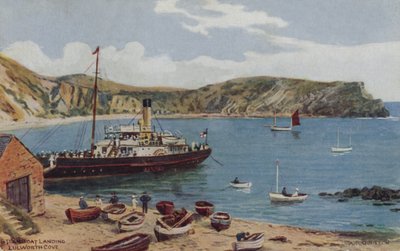 Steamboat Landing, Lulworth Cove av Alfred Robert Quinton