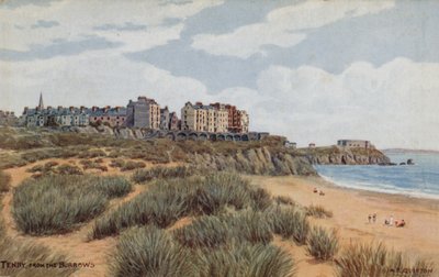 Tenby, From The Burrows av Alfred Robert Quinton