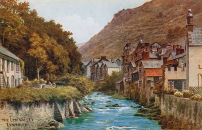 Lyn Valley, Lynmouth av Alfred Robert Quinton