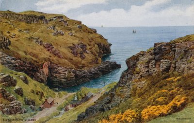 Tintagel, Cove och Island av Alfred Robert Quinton