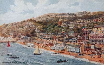 Ventnor från piren, Isle of Wight av Alfred Robert Quinton