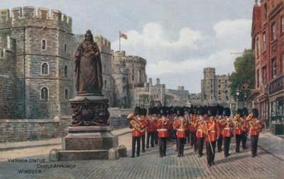 Victoria-statyn, Castle Approach, Windsor av Alfred Robert Quinton