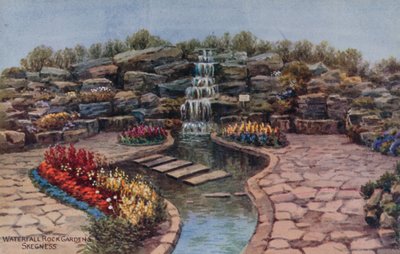 Waterfall, Rock Gardens, Skegness av Alfred Robert Quinton