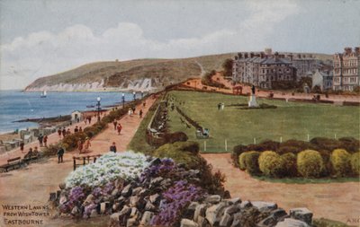 Western Lawns, från Wish Tower, Eastbourne av Alfred Robert Quinton
