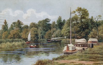 Womack Staithe, Ludham av Alfred Robert Quinton