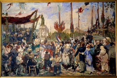 Tredje republiken: ” 14 juli av Alfred Roll