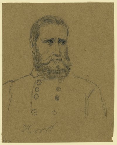 Konfedererade general John Bell Hood av Alfred Rudolph Waud