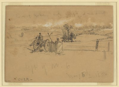 Till vänster om nr 6 av Alfred Rudolph Waud