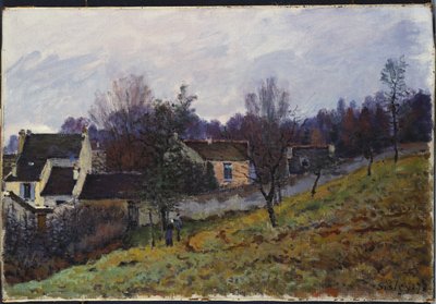 Höst i Louveciennes, 1873 av Alfred Sisley