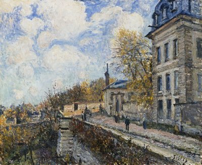 Fabriken i Sevres; La Manufacture de Sevres, 1879 av Alfred Sisley