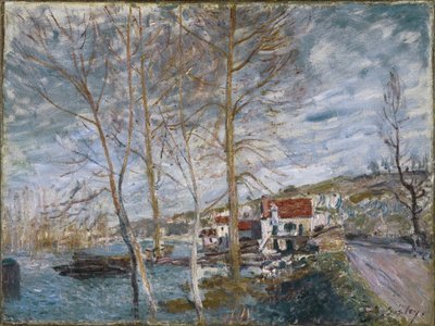 Flood at Moret Flood at Moret, 1879 av Alfred Sisley