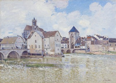 Bron i Moret av Alfred Sisley