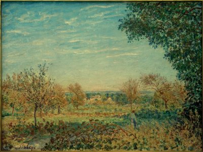 September morgon av Alfred Sisley