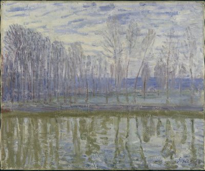 Vid Loings stränder av Alfred Sisley