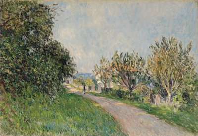 Stig nära Sevres, 1879 av Alfred Sisley