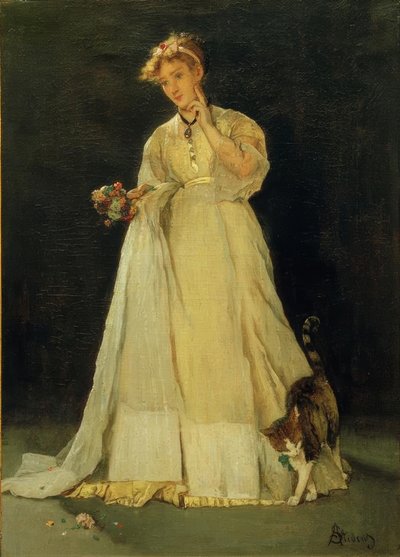 A.Stevens, Ophelia eller The Tattered Bouquet av Alfred Emile Stevens
