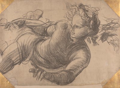 Studie av en klassisk figur av Alfred Emile Stevens