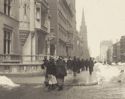En söndagsmorgon, New York av Alfred Stieglitz