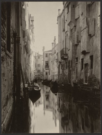 En venetiansk kanal av Alfred Stieglitz