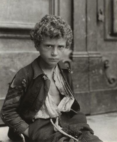 En venetiansk gatpojke av Alfred Stieglitz