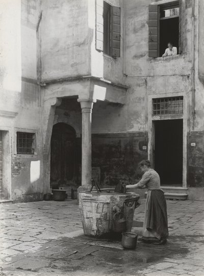 En venetiansk brunn av Alfred Stieglitz
