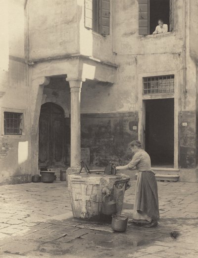 En venetiansk brunn av Alfred Stieglitz