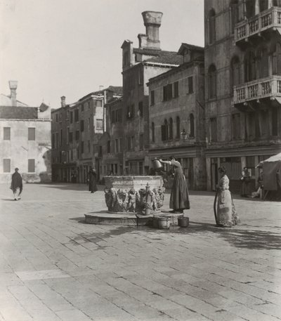 En venetiansk brunn av Alfred Stieglitz