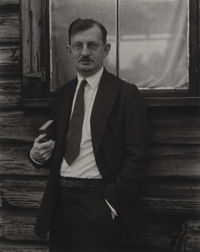 Alfred Kreymborg av Alfred Stieglitz