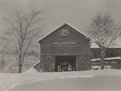Lada och snö av Alfred Stieglitz
