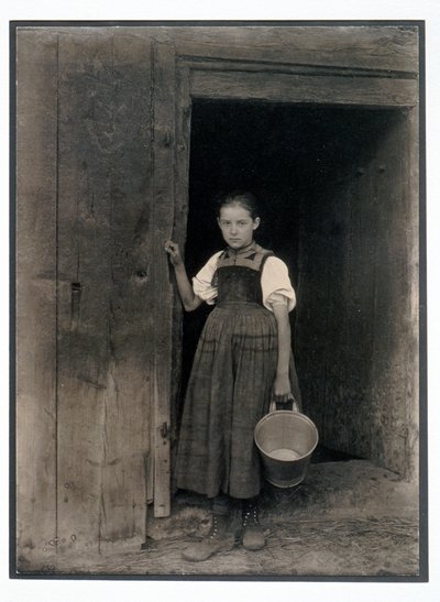 Bondflicka från Schwarzwald av Alfred Stieglitz