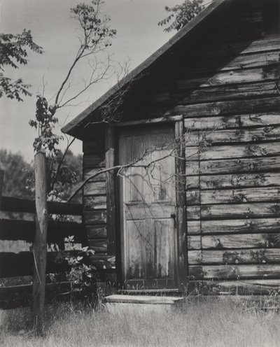 Dörr till en koja, Lake George av Alfred Stieglitz