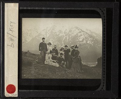 Familj  vänner på Mittenwalk av Alfred Stieglitz