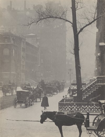 Fifth Avenue - 30th Street av Alfred Stieglitz