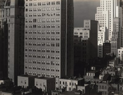 Från mitt fönster på An American Place, North av Alfred Stieglitz