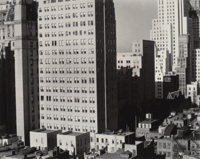 Från mitt fönster på An American Place, North av Alfred Stieglitz