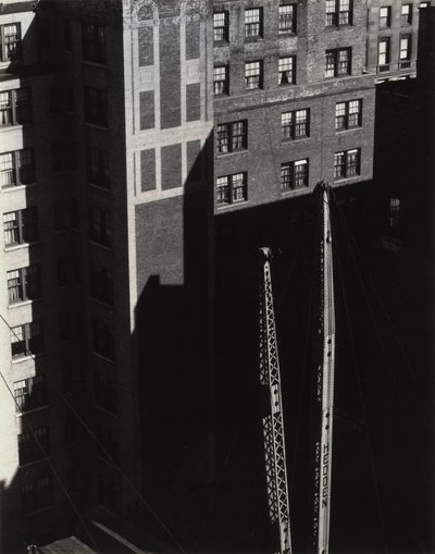 Från mitt fönster på An American Place, norr av Alfred Stieglitz