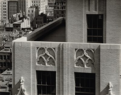 Från mitt fönster på An American Place, norrut av Alfred Stieglitz