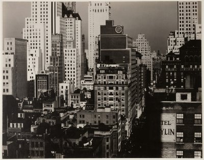 Från mitt fönster på An American Place, North, 193031. av Alfred Stieglitz