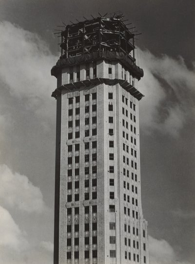 Från mitt fönster på Shelton, norrut av Alfred Stieglitz