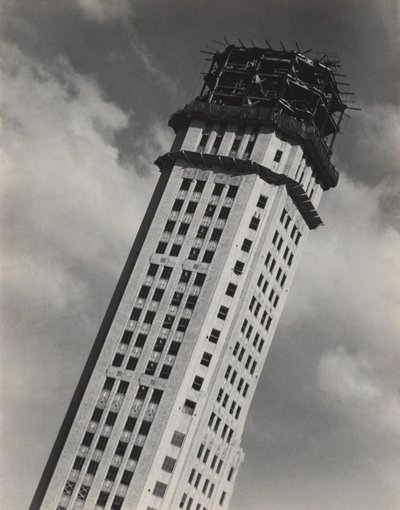 Från mitt fönster på Shelton, norrut av Alfred Stieglitz